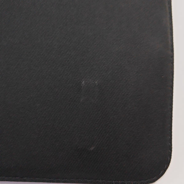 DISTRICT MM Monogram Coated Canvas Black