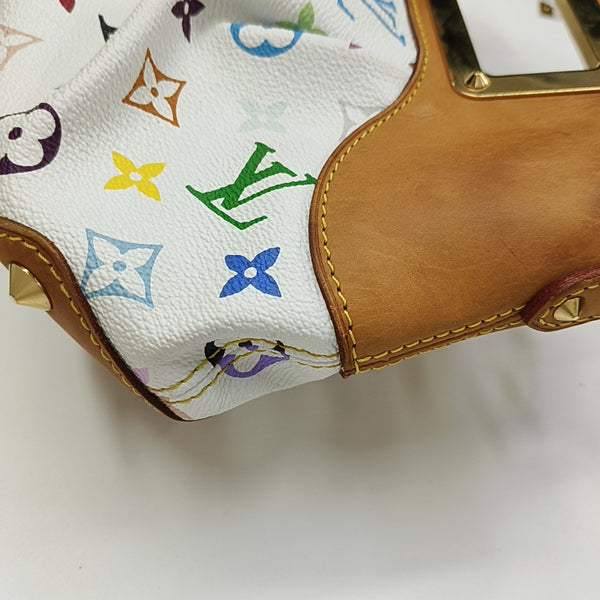 LV × TM JUDY PM Monogram Coated Canvas White