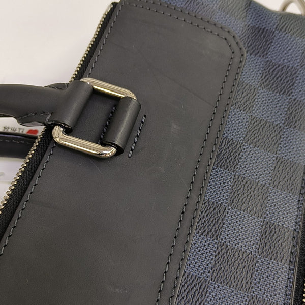 GREENWICH Damier Coated Canvas Blue