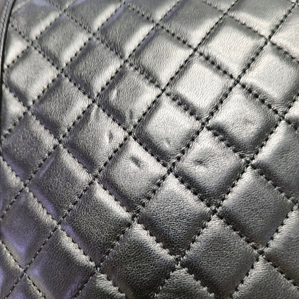 BOY CHANEL Maxi Quilted Lambskin Black