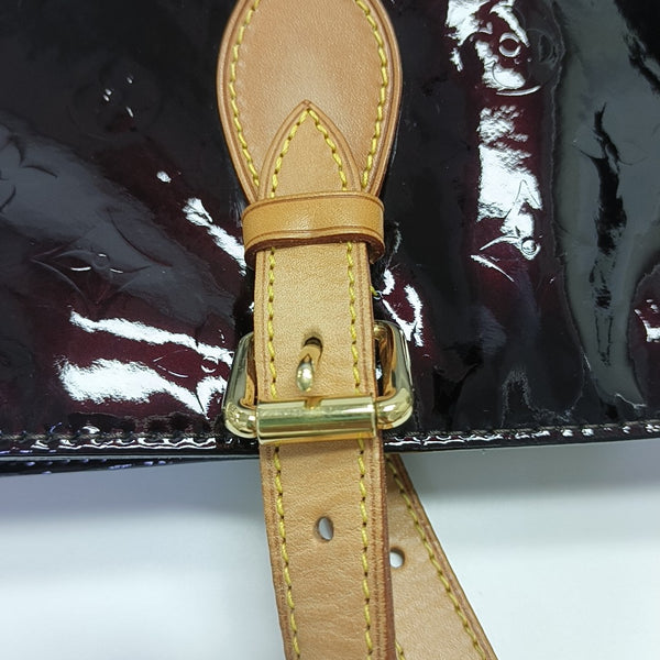 BRENTWOOD Monogram Calfskin Red
