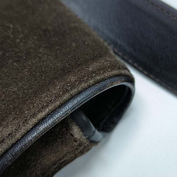 Suede Shoulder Bag Brown