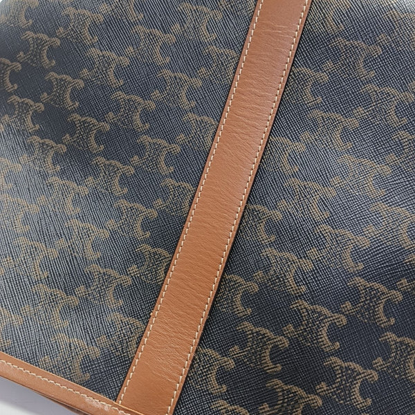 TRIOMPHE CANVAS Medium Coated Canvas Brown