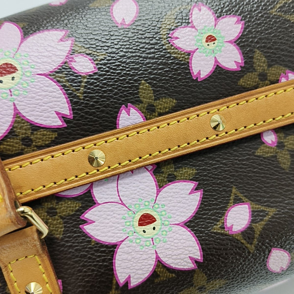 PAPILLON GM Monogram Coated Canvas Brown