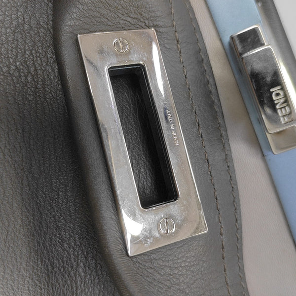 Peekaboo Medium Calfskin Gray