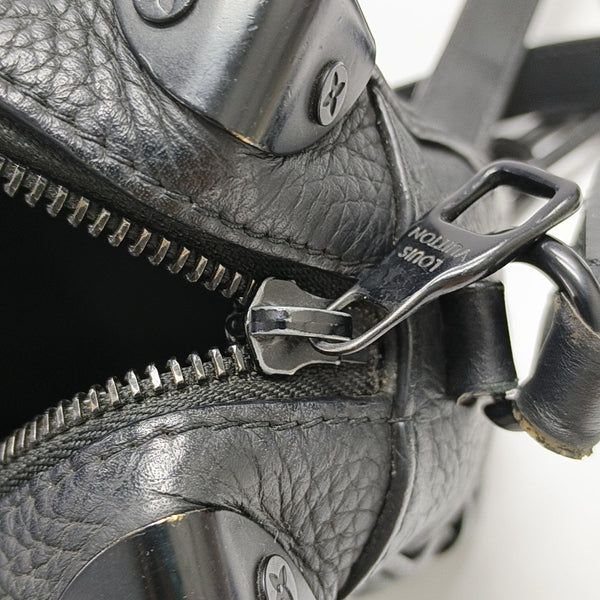 SOFT TRUNK Mini Monogram Calfskin Black
