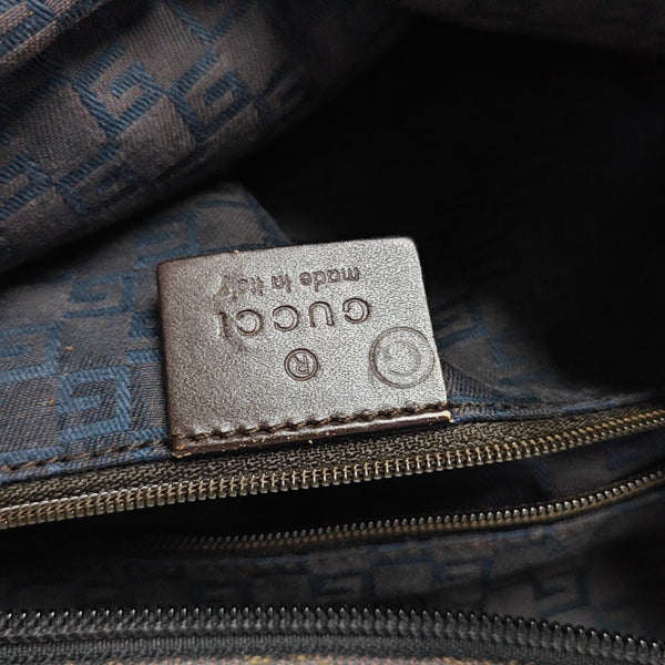Monogram Canvas Top Handle Bag Brown