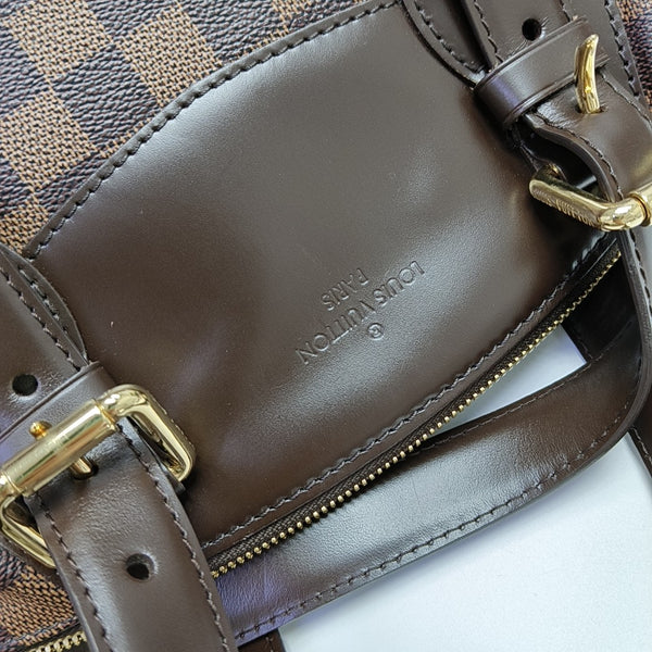 VERONA MM Damier Ebene Coated Canvas Brown