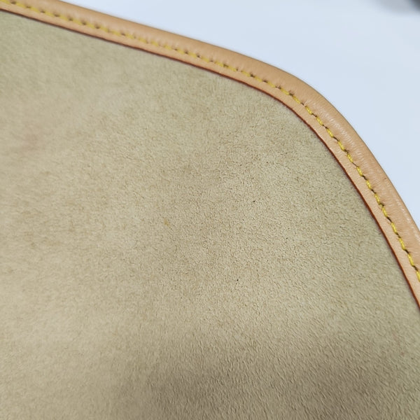 SAUMUR BB Monogram Coated Canvas Brown