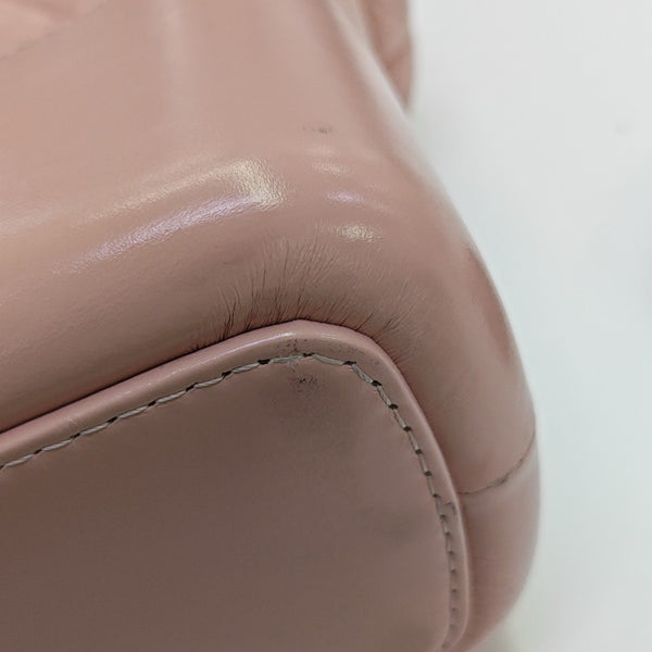 GABRIELLE Medium Quilted Calfskin Pink