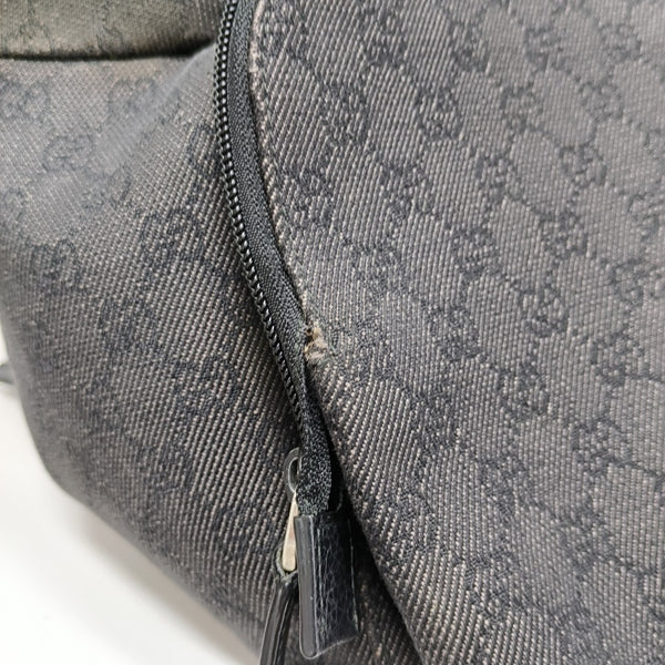 Canvas Backpack Black