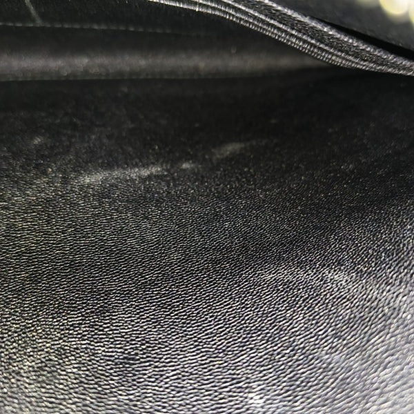Saffiano Calfskin Clutch Blue