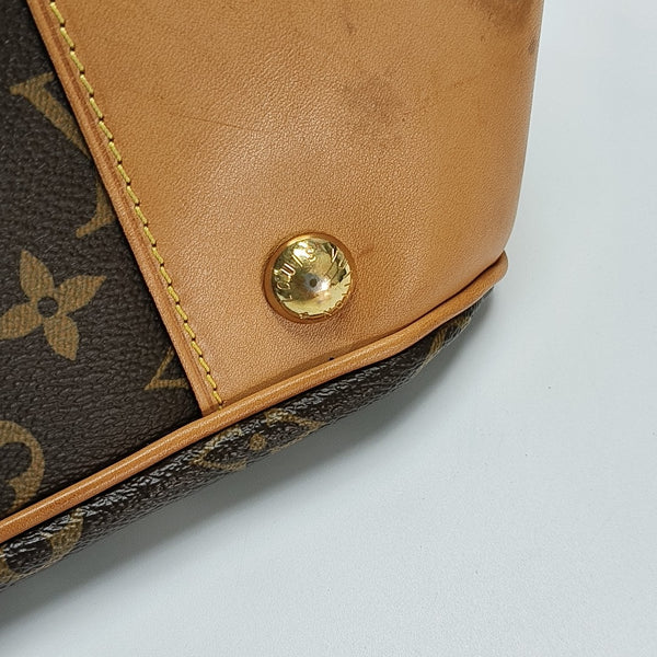 VINTAGE BOETIE PM Monogram Coated Canvas Brown