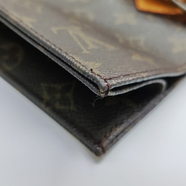 SAC PLAT GM Monogram Coated Canvas Brown