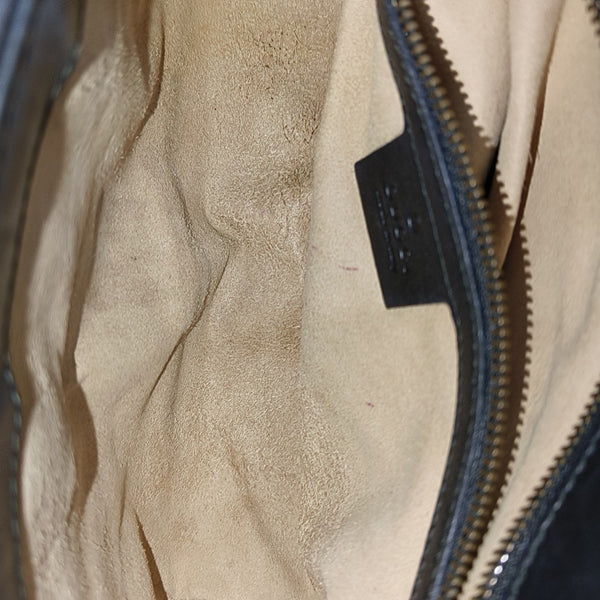 GG Marmont Medium Quilted Calfskin Black