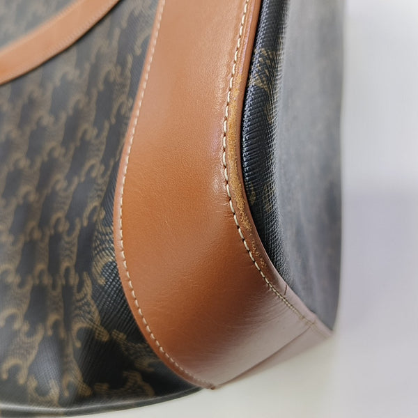 TRIOMPHE CANVAS Medium Coated Canvas Brown