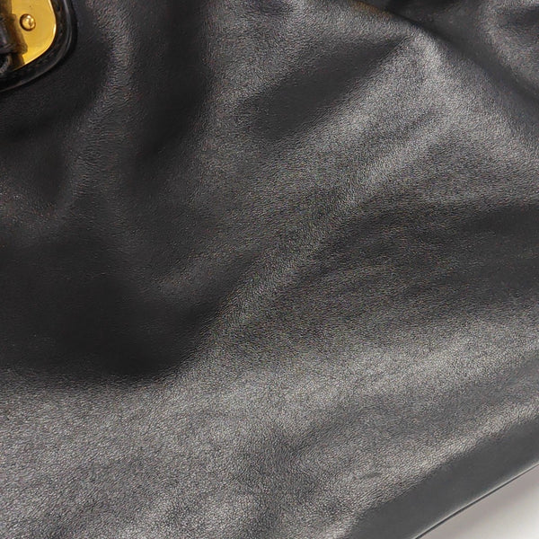 Calfskin Tote Bag Black