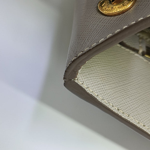 Parabole Saffiano Calfskin Gray