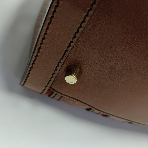 Alchester Quilted Calfskin Brown