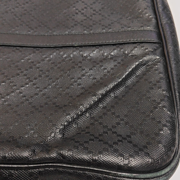 Diamante Quilted Calfskin Black