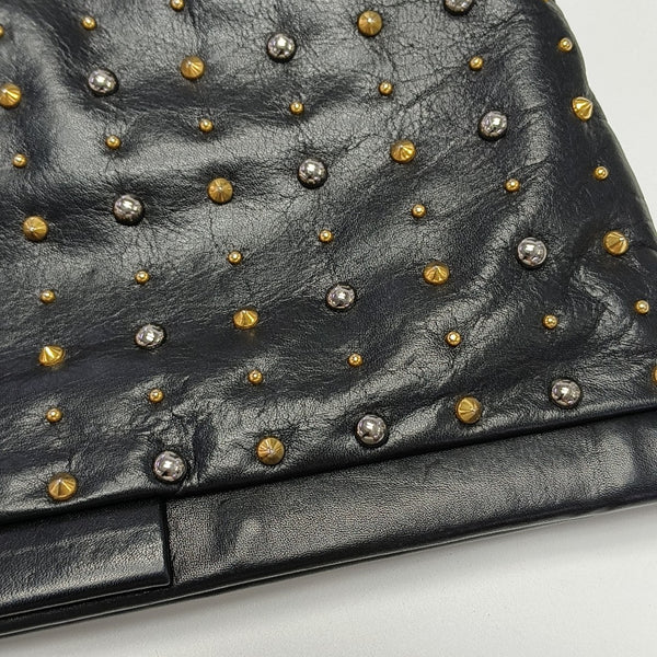 Leather Clutch Black