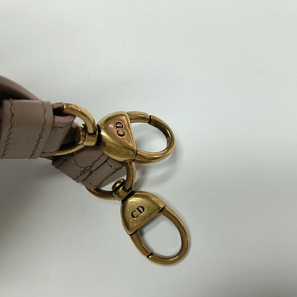 Lady Dior Medium Cannage Lambskin Beige