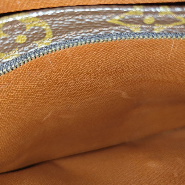 POCHETTE RABAT Monogram Coated Canvas Brown