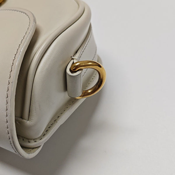 Bobby Medium Calfskin White