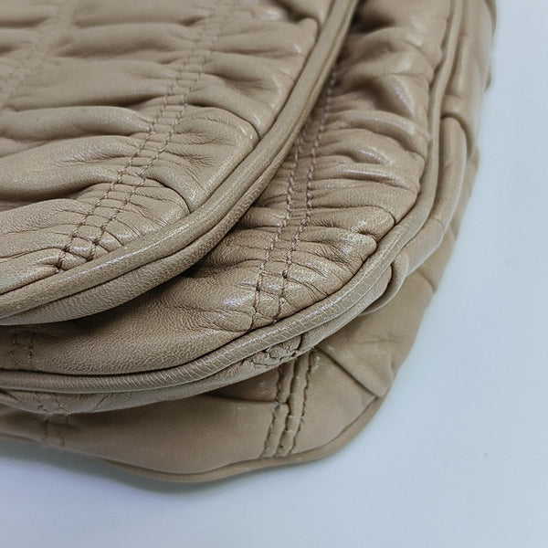 Quilted Lambskin Clutch Pink