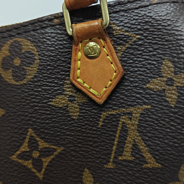 SPEEDY Nano Monogram Coated Canvas Brown