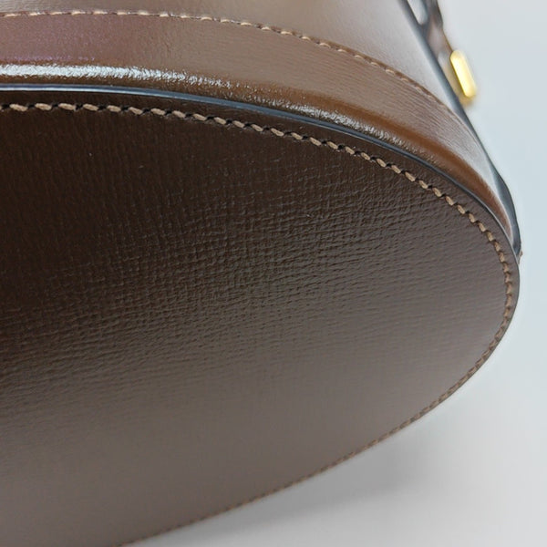 Horsebit 1955 Small Monogram Calfskin Brown