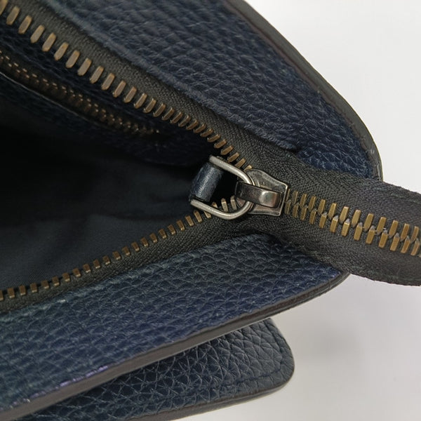 Calfskin Shoulder Bag Blue