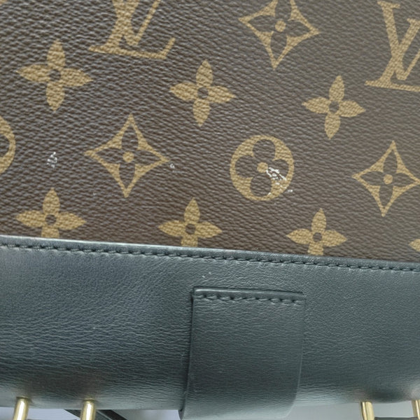 LOCKY BB Monogram Coated Canvas Brown