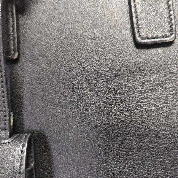 SAC DE JOUR Nano Calfskin Black