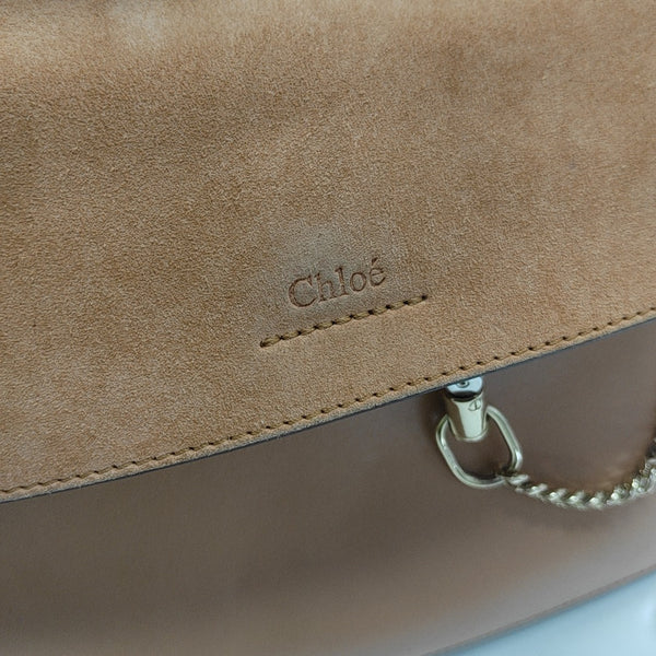 Faye Small Calfskin Brown