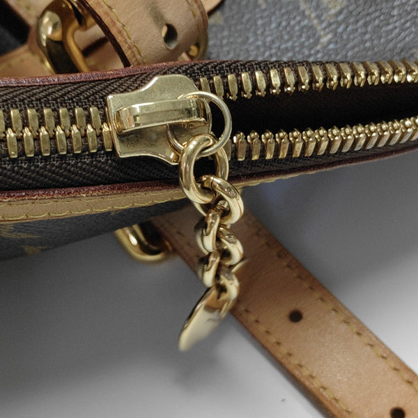 PALERMO GM Monogram Coated Canvas Brown