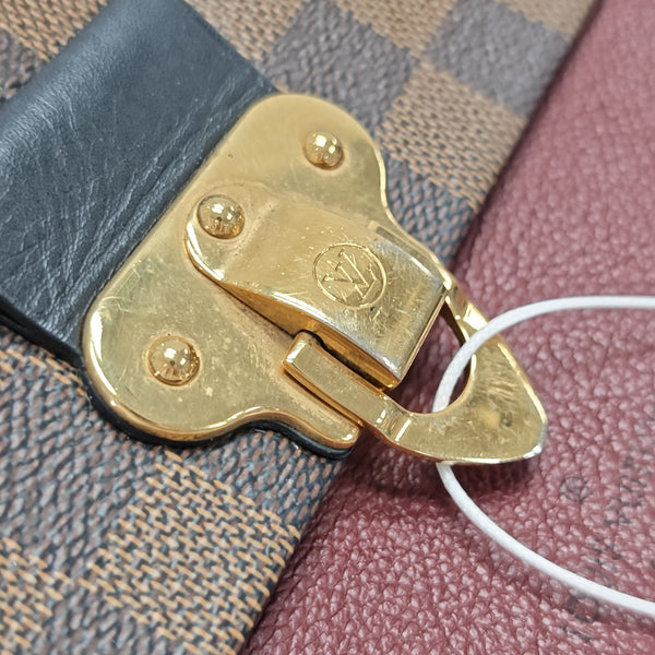 VAVIN PM Damier Ebene Coated Canvas Brown