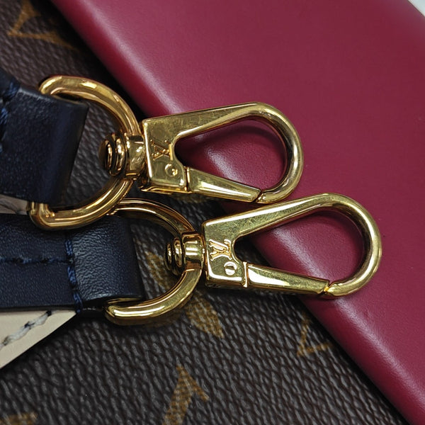 CLUNY BB Monogram Coated Canvas Brown