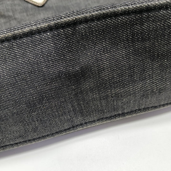 Denim Shoulder Bag Gray