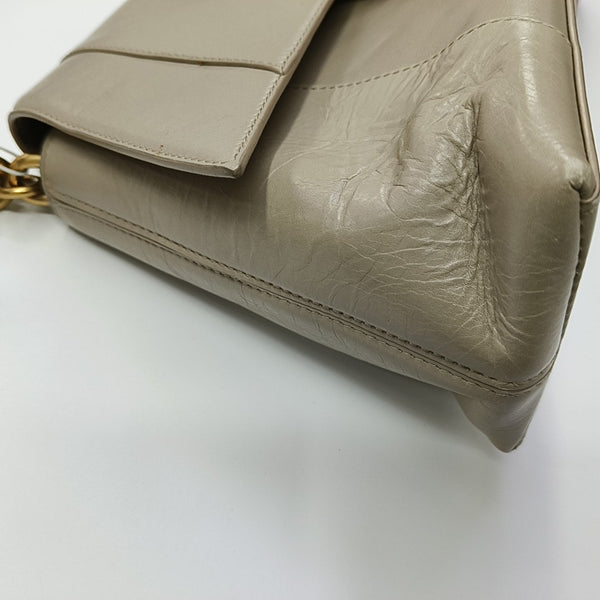 Downtown Small Calfskin Beige