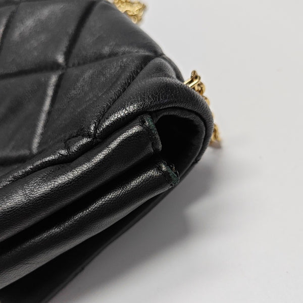 Vara Quilted Calfskin Black