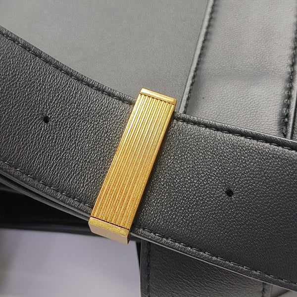Marie Lambskin Black