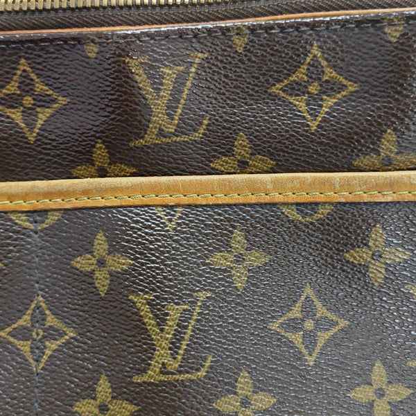 POPINCOURT Monogram Coated Canvas Brown