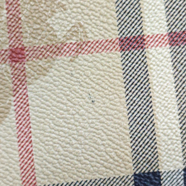 Coated Canvas Tote Bag Beige