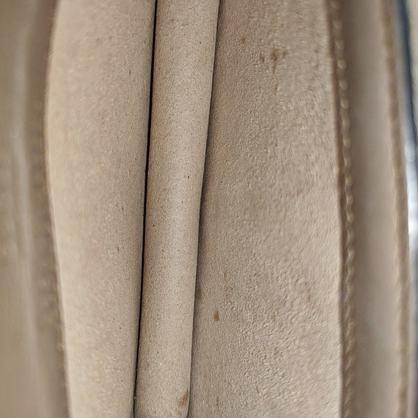 Dionysus Super Mini Monogram Coated Canvas Beige