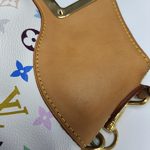 LV × TM JUDY MM Monogram Coated Canvas White