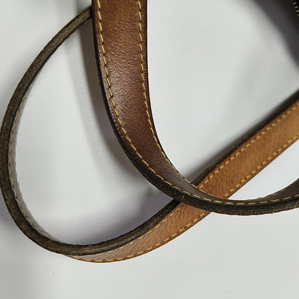 ODEON Monogram Coated Canvas Brown