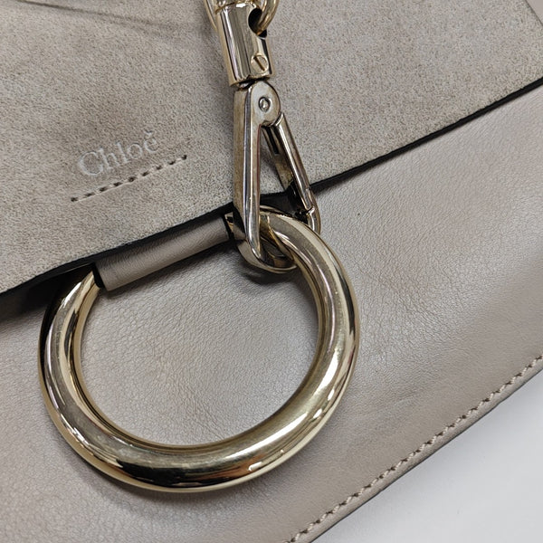 Faye Small Calfskin Gray
