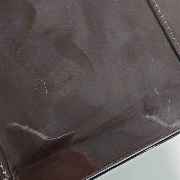 ALMA BB Monogram Patent Leather Red