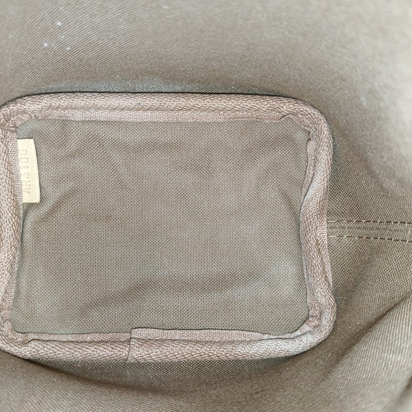 NÉONOÉ Nano Monogram Coated Canvas Brown